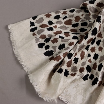 Étole en soie vintage Giorgio Armani