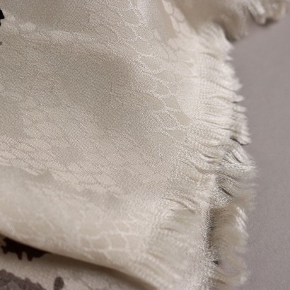 Étole en soie vintage Giorgio Armani