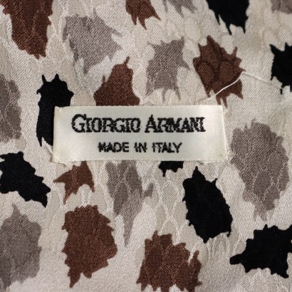 Étole en soie vintage Giorgio Armani