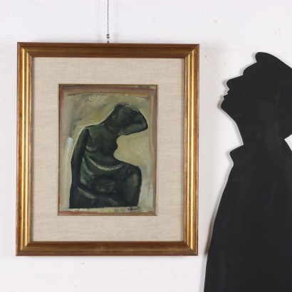 Painting by Mario Sironi,Female figure,Mario Sironi,Mario Sironi,Mario Sironi,Mario Sironi,Mario Sironi,Mario Sironi,Mario Sironi