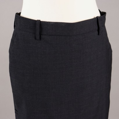 Prada Gonna Midi in Lana