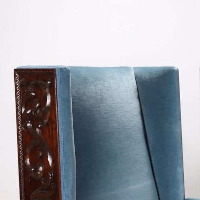 COPPIA POLTRONE,Coppia di Poltrone in Stile Neobarocco