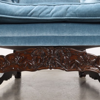 COPPIA POLTRONE,Coppia di Poltrone in Stile Neobarocco