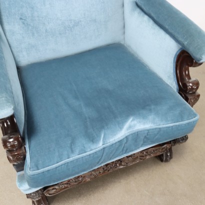 COPPIA POLTRONE,Coppia di Poltrone in Stile Neobarocco