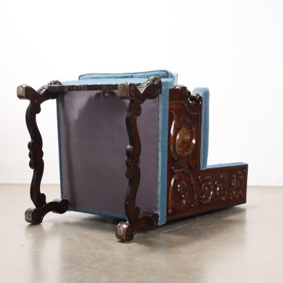 COPPIA POLTRONE,Coppia di Poltrone in Stile Neobarocco