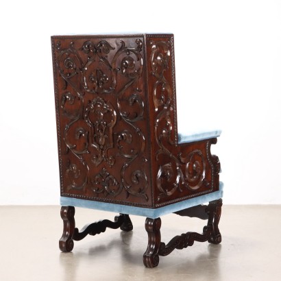 COPPIA POLTRONE,Coppia di Poltrone in Stile Neobarocco