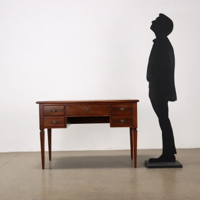 Bureau, Bureau néoclassique, Bureau néoclassique en peuplier, Bureau néoclassique en peuplier
