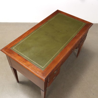 Bureau, Bureau néoclassique, Bureau néoclassique en peuplier, Bureau néoclassique en peuplier