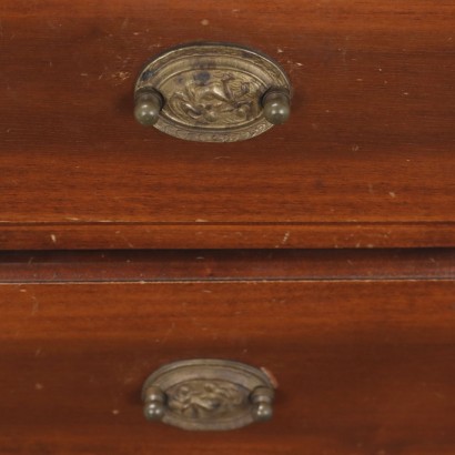 Bureau, Bureau néoclassique, Bureau néoclassique en peuplier, Bureau néoclassique en peuplier