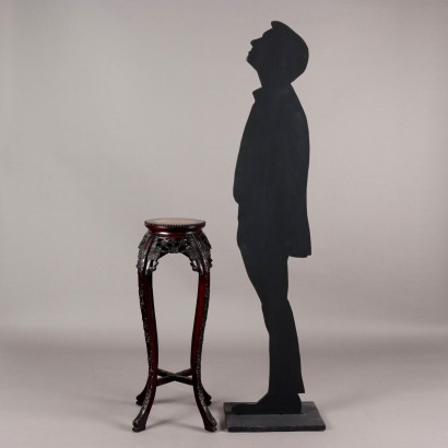 Alzata Porta Vaso in Legno di Palissan