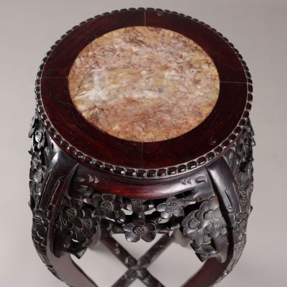 Alzata Porta Vaso in Legno di Palissan