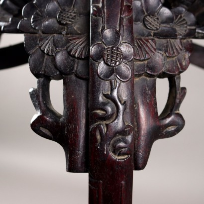 Alzata Porta Vaso in Legno di Palissan