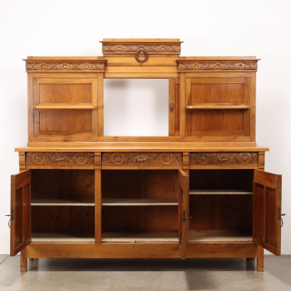 Credenza liberty,Credenza Liberty in Ciliegio