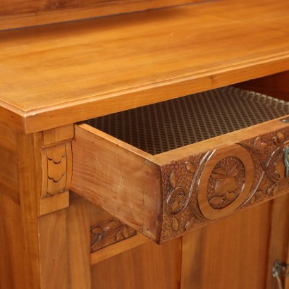Credenza liberty,Credenza Liberty in Ciliegio