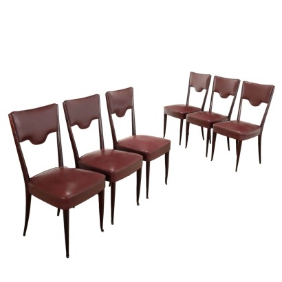 Sei Sedie da Pranzo Anni 50