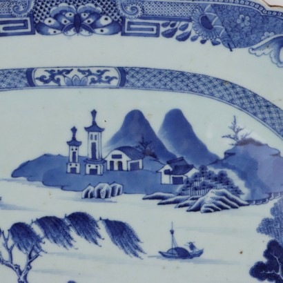 Plato de porcelana, plato de porcelana octogonal