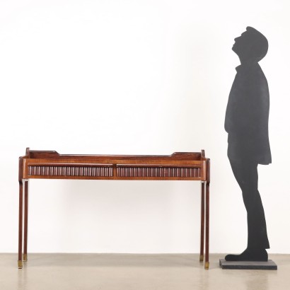 Consolle con Piano in Vetro Anni 60