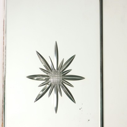 Mirror with 50's Console