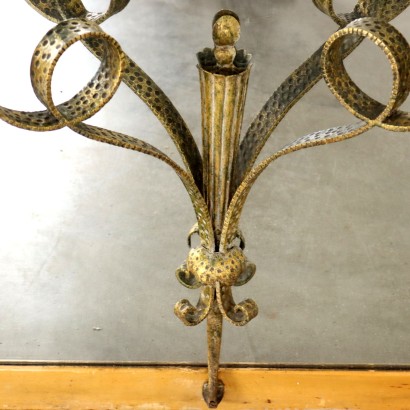 Mirror with 50's Console