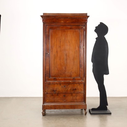 Armadietto,Armadietto Luigi Filippo in Noce