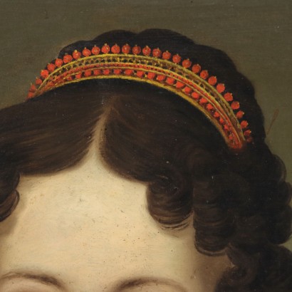 Peinture Portrait d'une dame