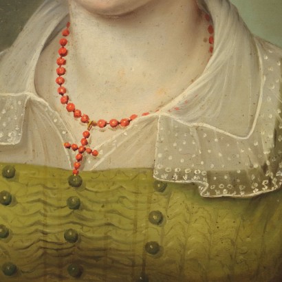 Peinture Portrait d'une dame