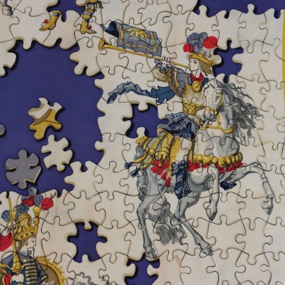 Puzzle Foulard Hermès Vintage