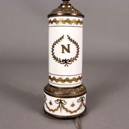 LAMPADA DA TAVOLO,Lampada ad olio Impero