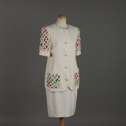 Valentino Tailleur Vintage in Shantung