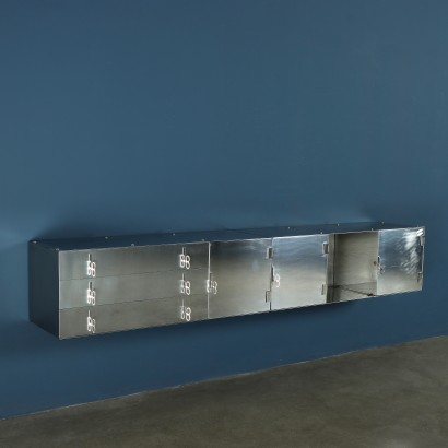 Sideboard a parete 'P 550' di Vittorio Introini per Saporiti