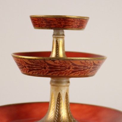 Par de soportes de cerámica para tartas