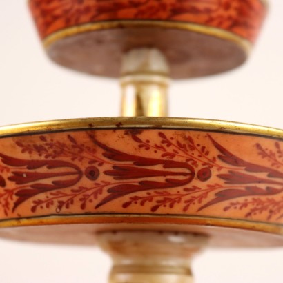Par de soportes de cerámica para tartas