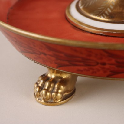 Par de soportes de cerámica para tartas