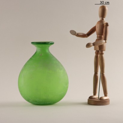 Vaso Scavo in Vetro di Murano