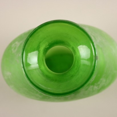 Vaso Scavo in Vetro di Murano