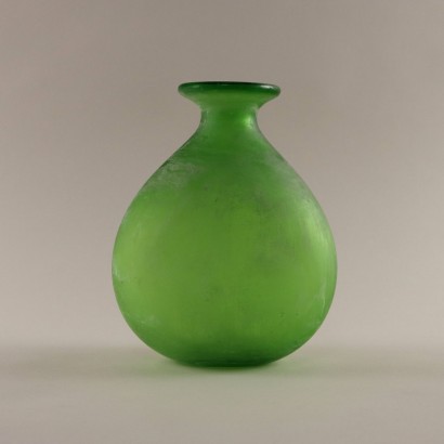 Vaso Scavo in Vetro di Murano