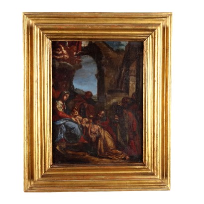 Painting Adoration of the Magi,The Adoration of the Magi
