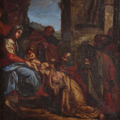 Painting Adoration of the Magi,The Adoration of the Magi