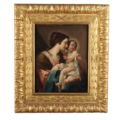Dipinto Madonna con Bambino