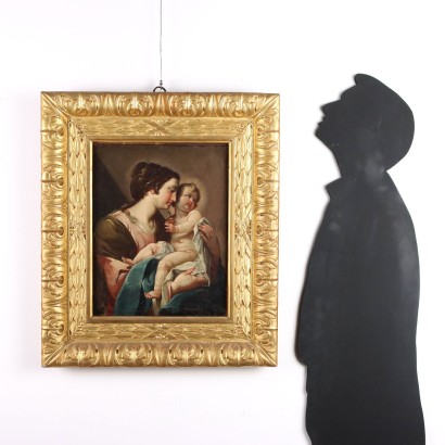 Dipinto Madonna con Bambino