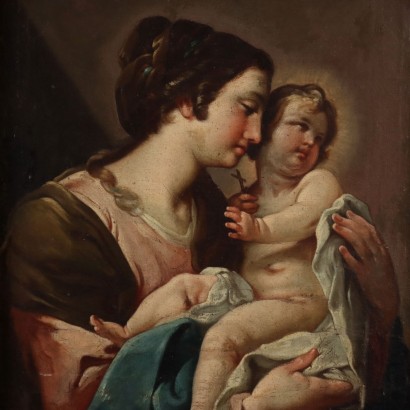 Dipinto Madonna con Bambino