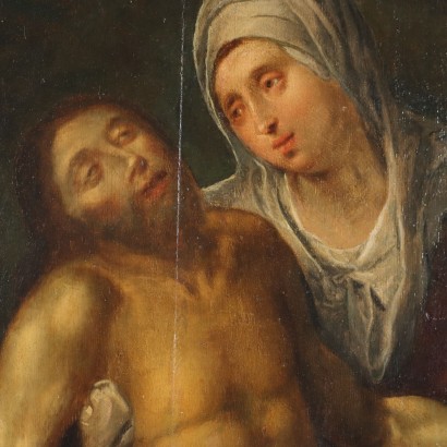 Dipinto Compianto su Cristo morto