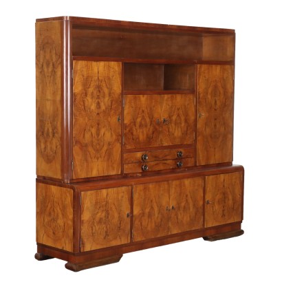 Mobile Credenza Decò in radica Anni
