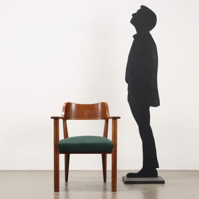 Sedia con Braccioli Anni '50