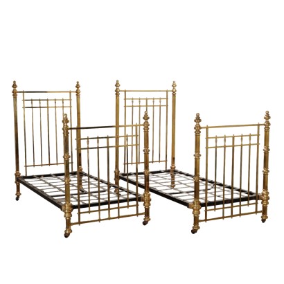 Coppia Letti in Metallo Maple & Co