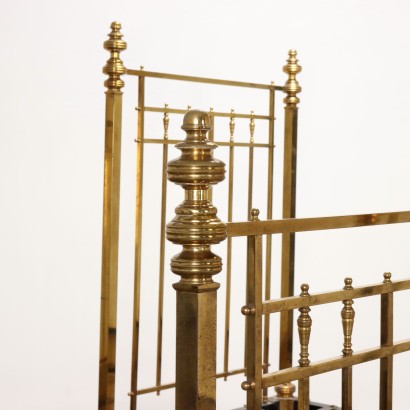 Coppia letti in metallo,Coppia Letti in Metallo Maple & Co