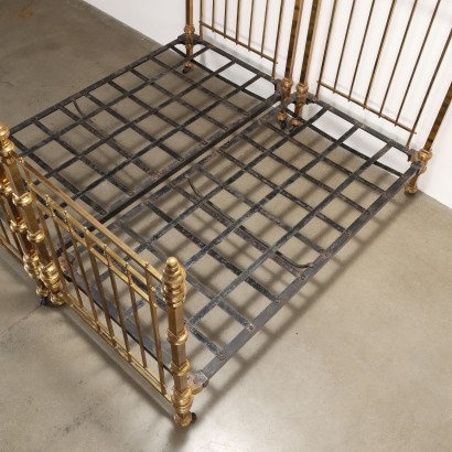 Coppia letti in metallo,Coppia Letti in Metallo Maple & Co