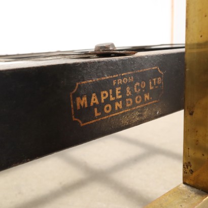 Coppia letti in metallo,Coppia Letti in Metallo Maple & Co