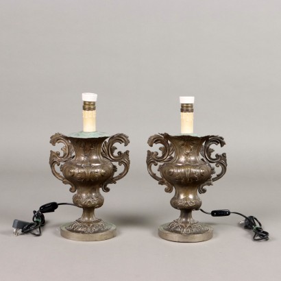 2 lampade da tavolo,Coppia di Lampade da Tavolo