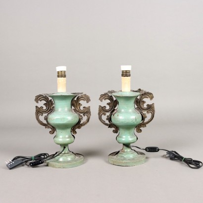 2 lampade da tavolo,Coppia di Lampade da Tavolo